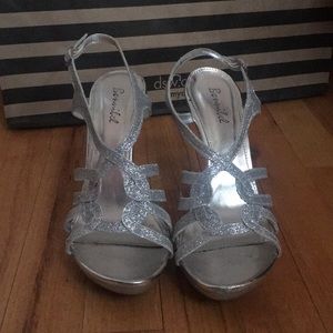 Silver heels